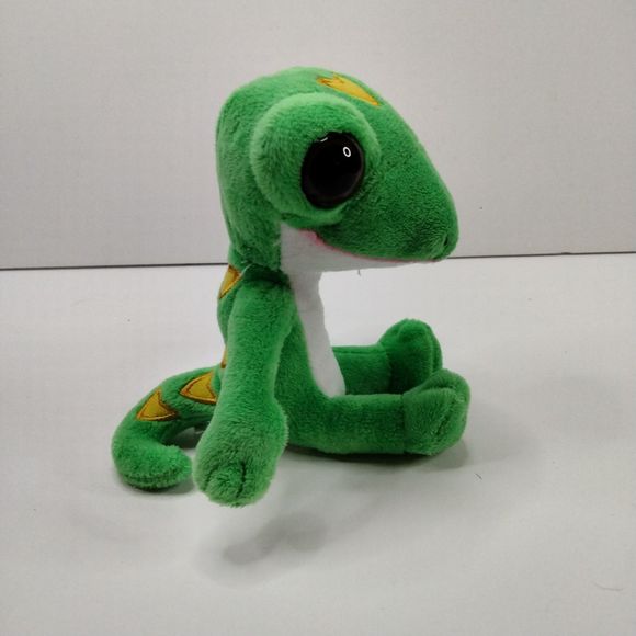 Geico Gecko Mascot Plush Stuffed Animal Lizard 5" Geico Insurance Advertisement - Picture 5 of 13